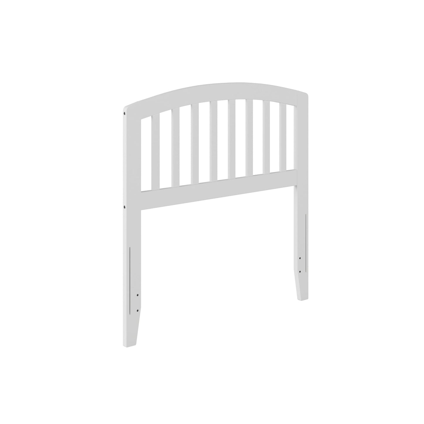 AFI, Richmond Slatted Twin Solid Wood Headboard, White