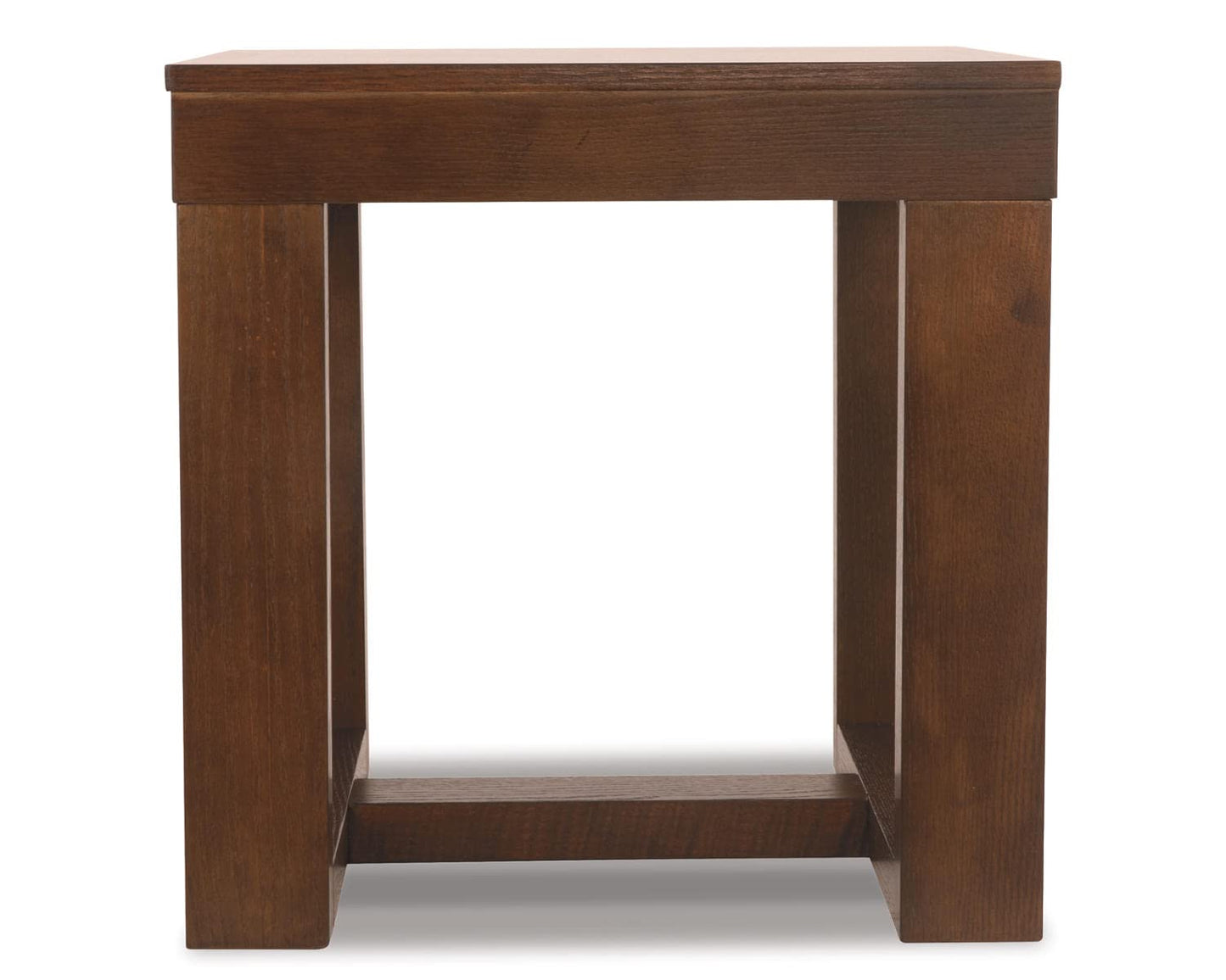 Signature Design by Ashley Watson Classic Oversized Square End Table, Dark Brown