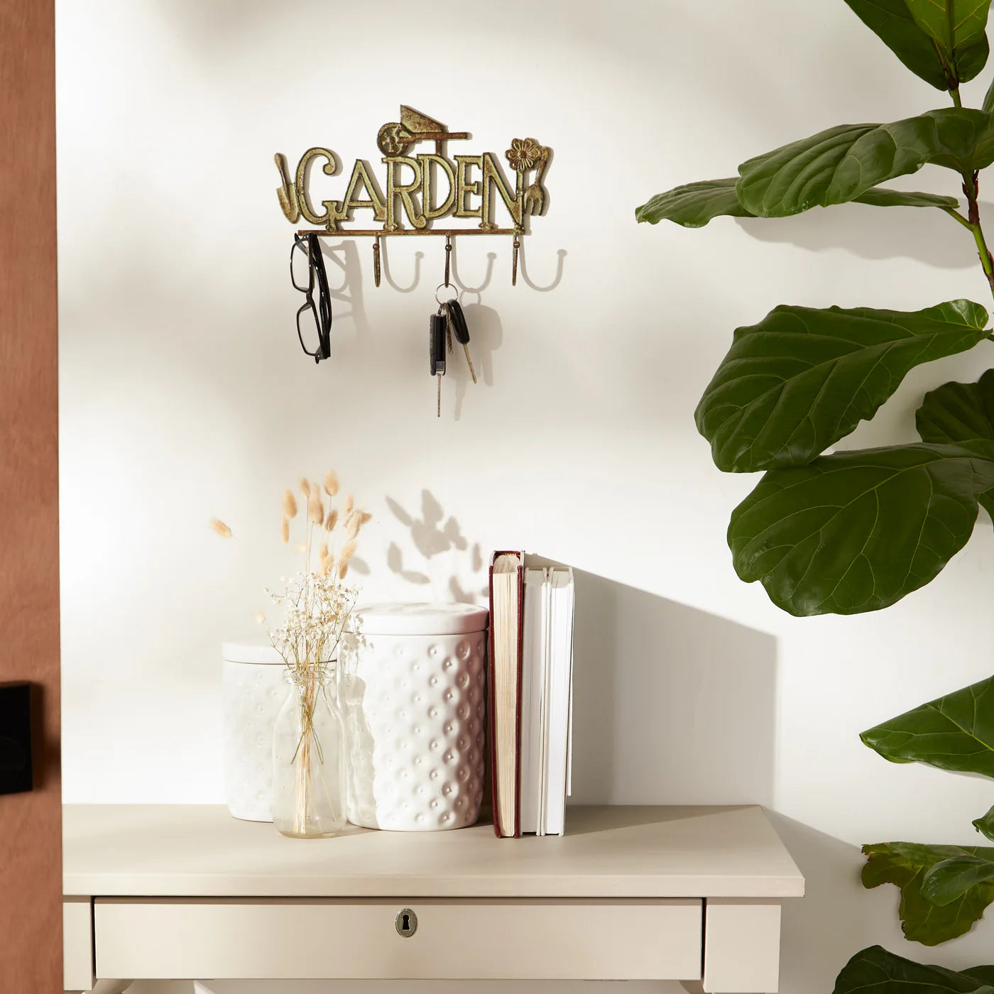 GARDEN CAST IRON WALL HOOK