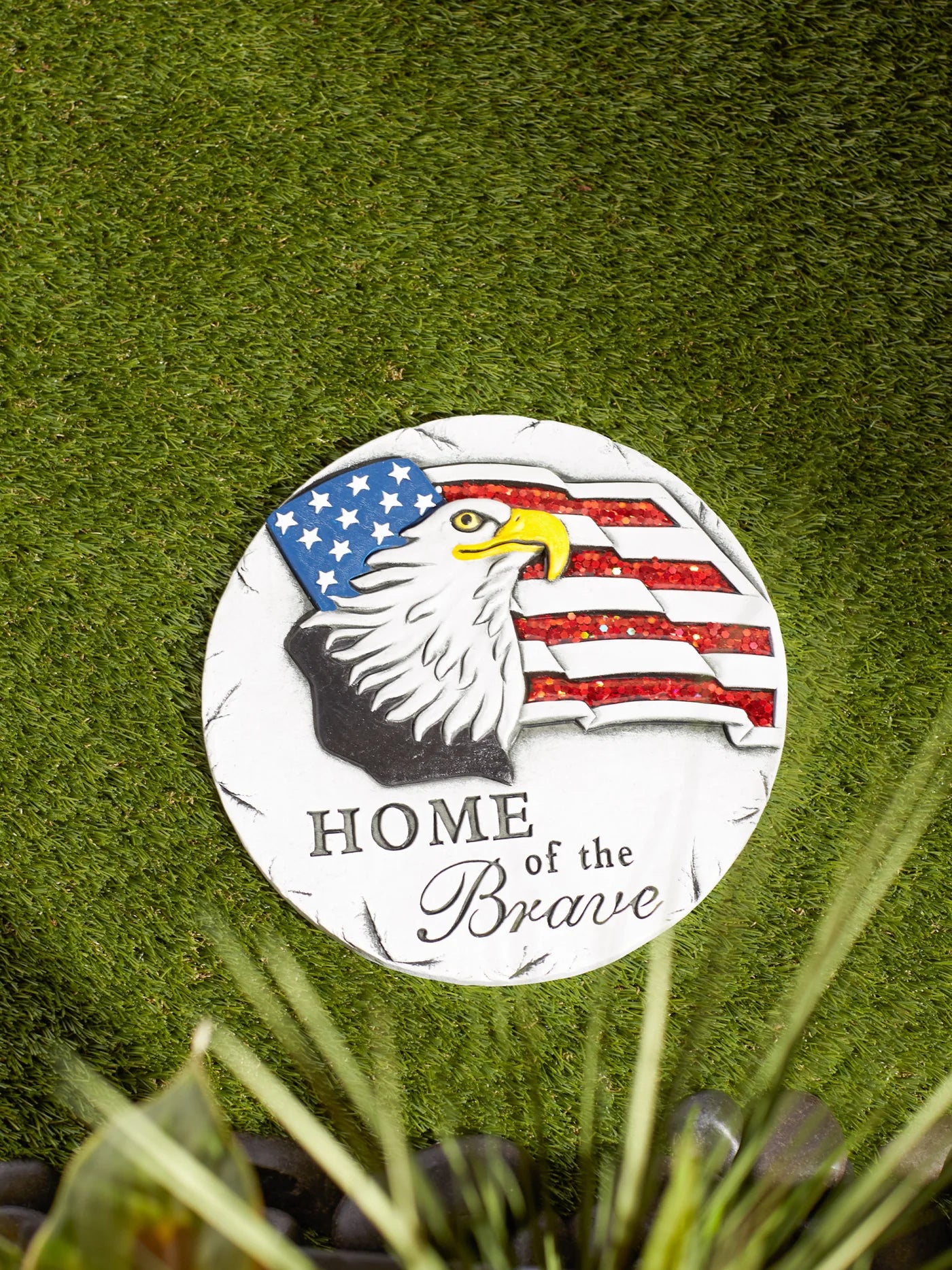 HOME OF THE BRAVE STEPPING STONE