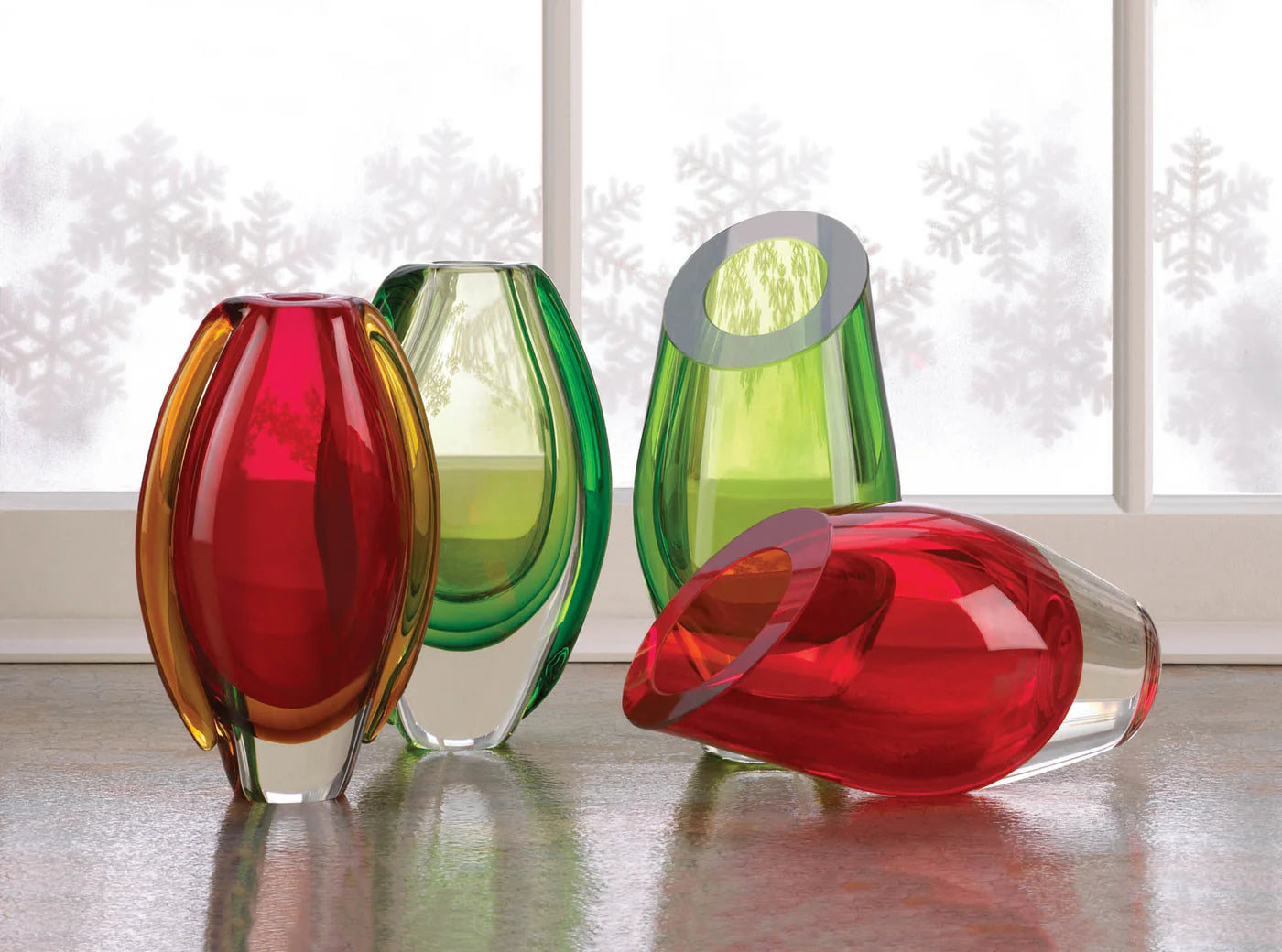 SUNFIRE GLASS VASE