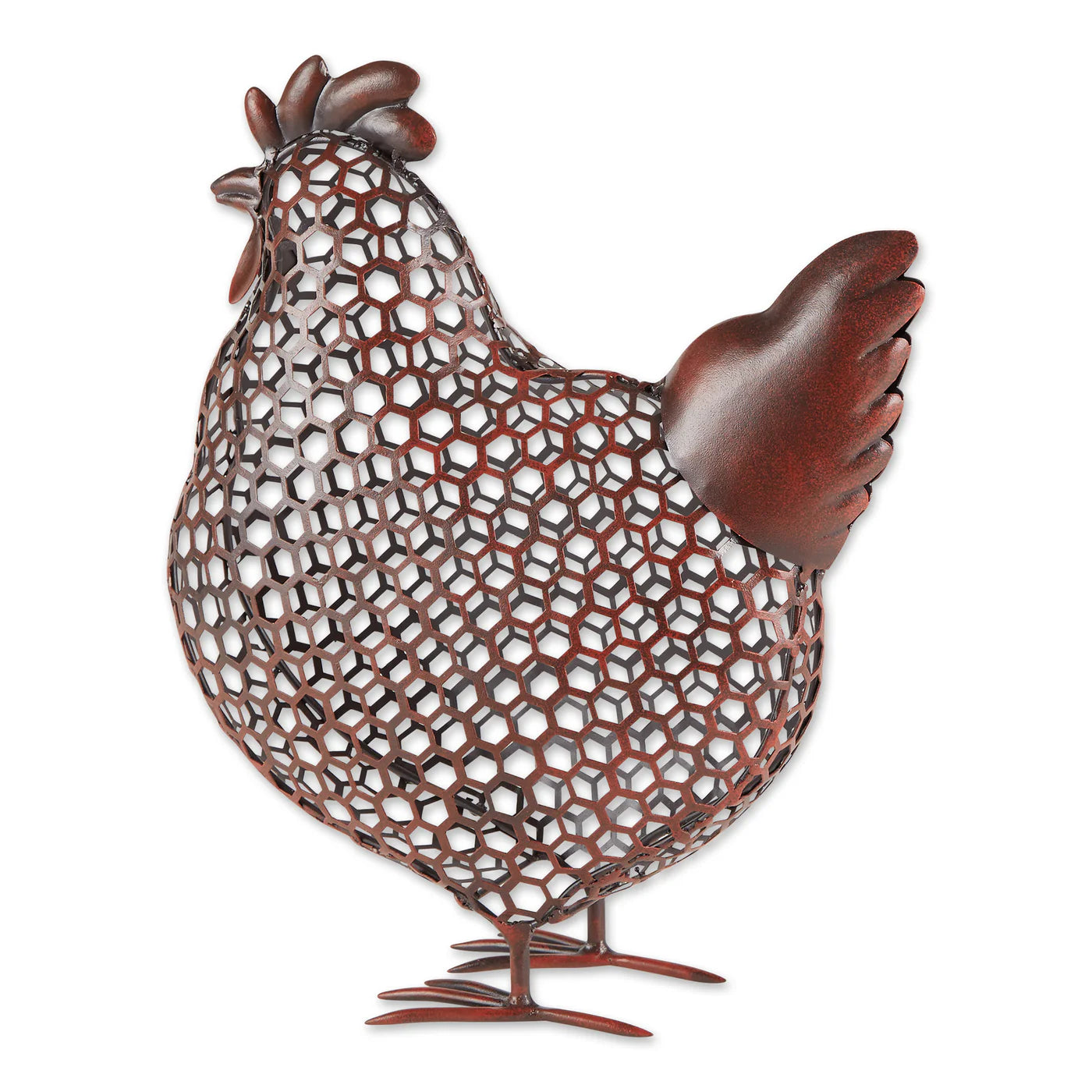 CHICKEN WIRE CHICKEN SCULPTURE