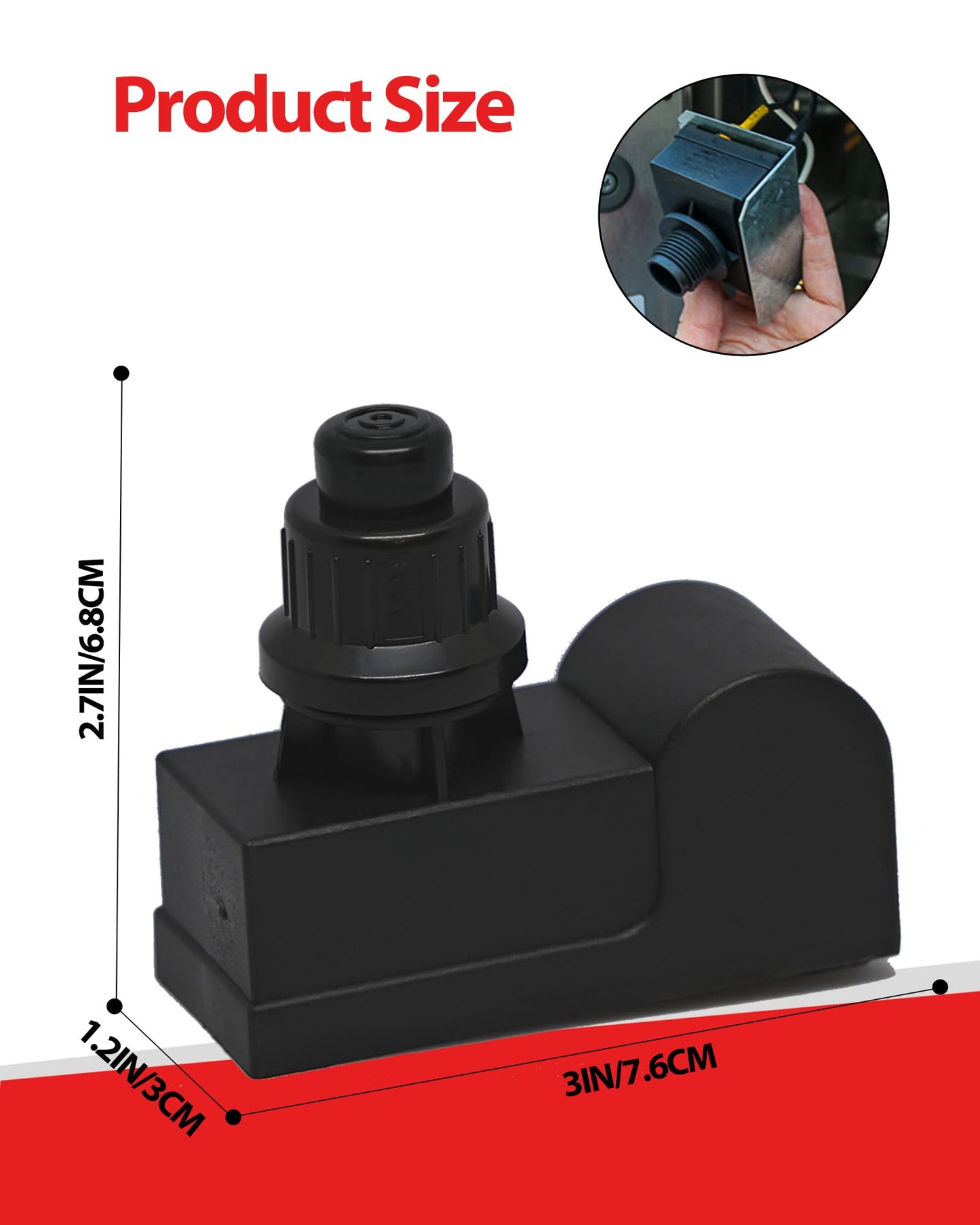Grill Igniter Replacement, 2 Outlets, DHLG-12 Spark Generator, Electronic Igniter, AAA Battery, Grill Igniters, Fits for Igniter Replacement for Grill, Burner, Firepit and Other