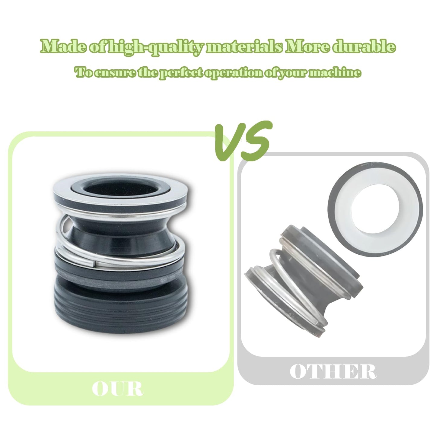 Rhyme dream PS-201 3/4" Shaft Seal for Swimming Pool Pump PS-201 SPX1600Z2 AS201