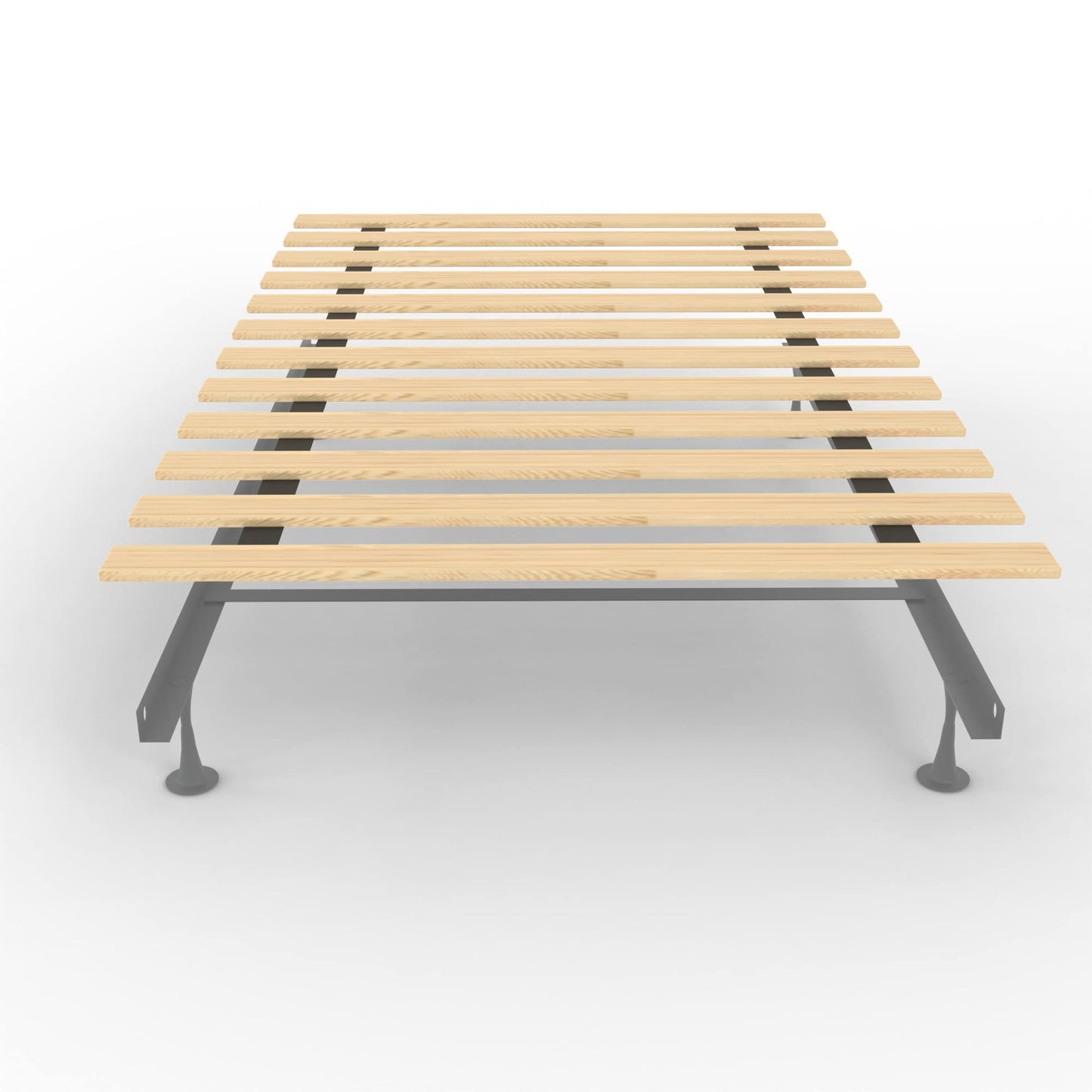 Greaton, 0.68-Inch Horizontal Wooden Bunkie Board/Bed Slats, Full XL, Beige