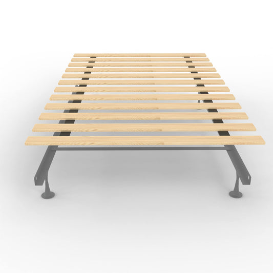Greaton, 0.68-Inch Horizontal Wooden Bunkie Board/Bed Slats, Full XL, Beige