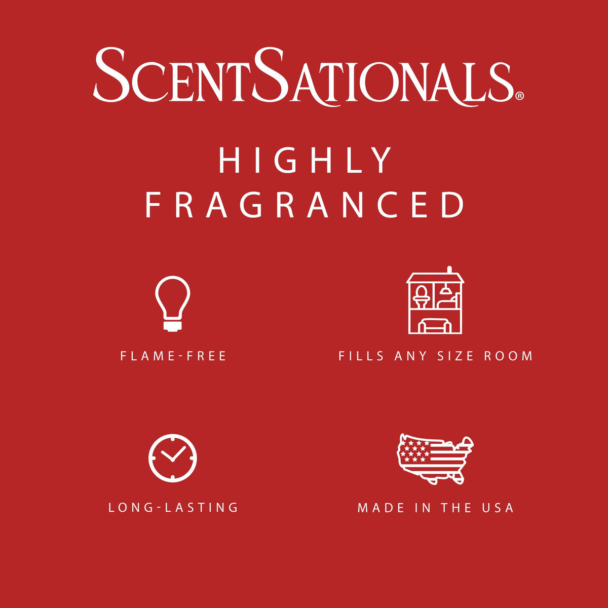 Scentsationals Fallen Leaves, Autumn Air Fall Wax Melts 10oz (24 Cubes)