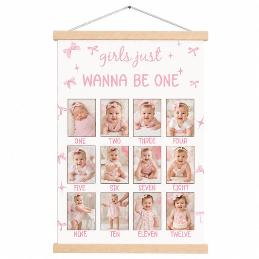 Wanna Be One Birthday Decorations Bow My First Year Birthday Board
