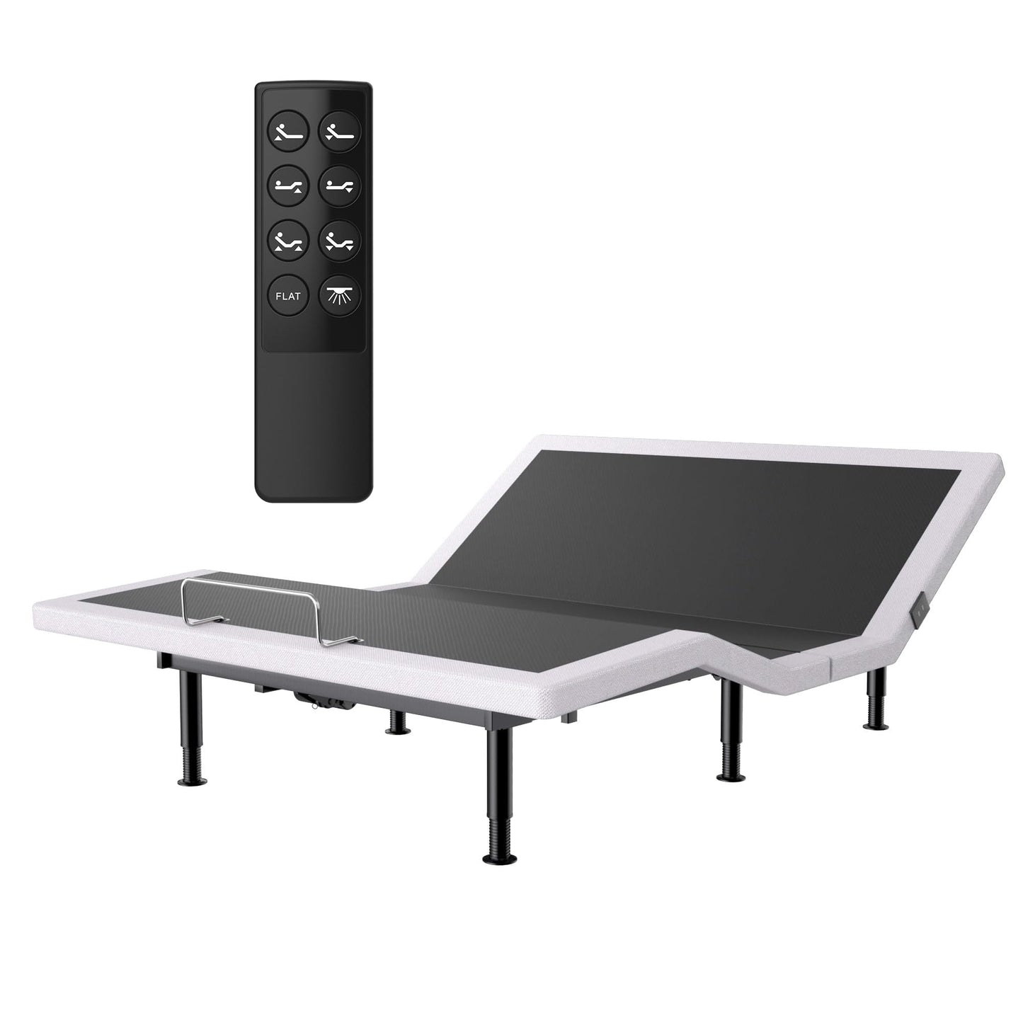 Yireehome Full Adjustable Bed Frame, Wireless Remote, USB Port, Head & Foot Incline, Underbed Lighting, Heavy Duty Electric Platform, Zero Gravity Mode, Quiet Motor, Easy Assembly