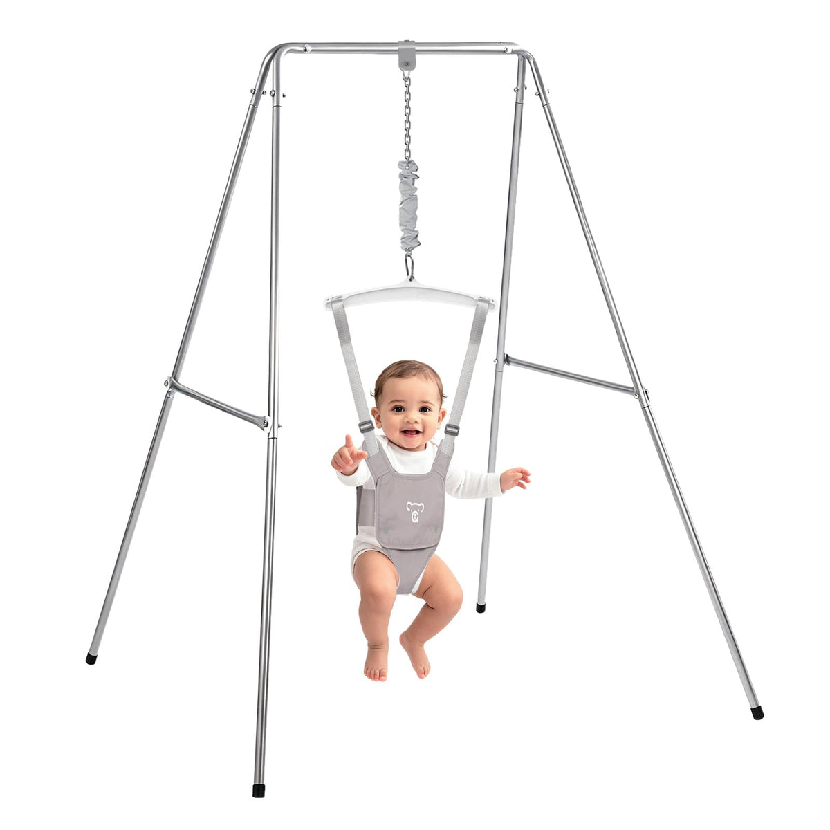 Baby Jumper with Stand, Baby Jumpers and Bouncers, Baby Exerciser Suitable for 6-24 Months