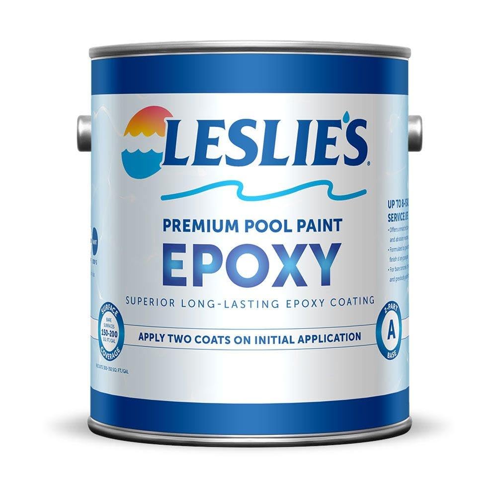 Leslie's Premium High Build Epoxy - 1 Gallon Ice Blue 426641019
