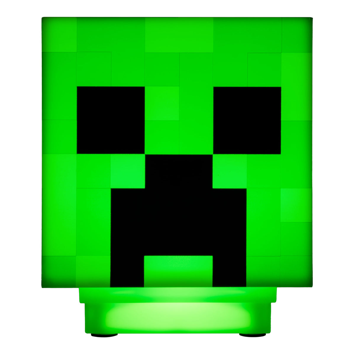 Paladone Minecraft Creeper Desk Light with Official Creeper Sounds, Handheld Night Light for Kids Room or Gamer Décor - Licensed Minecraft Gifts