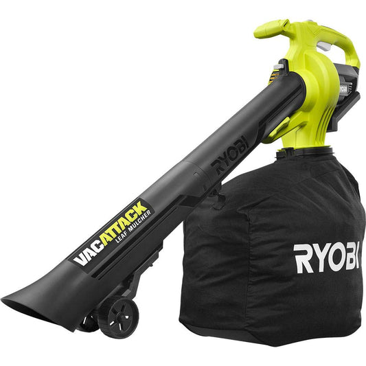 RYOBI 40V VAC Attack Cordless Battery Leaf Vacuum/MULCHER Tool ONLY RY40405BTL