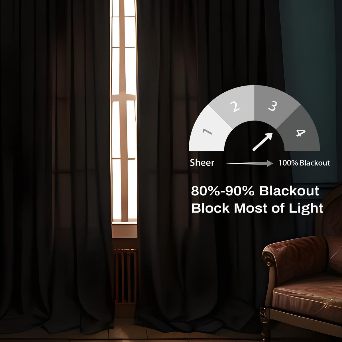 DriftAway Soundproof Thermal Insulated Quilted Curtain Liners for Bedroom Sound Barrier Blackout Cold Heat Noise Reducing Energy Saving 50 Inches by 80 Inches Grayish White Two Panels