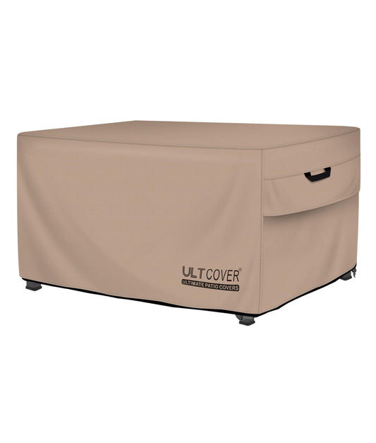 ULTCOVER Waterproof Rectangular Gas Fire Pit Table Cover 44x28 inch