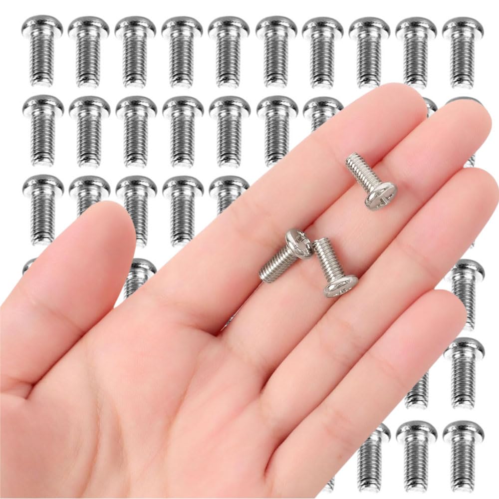 60 PCS Stainless Steel VESA TV LCD Monitor Mounting Phillips Head Screws M4 x 16mm