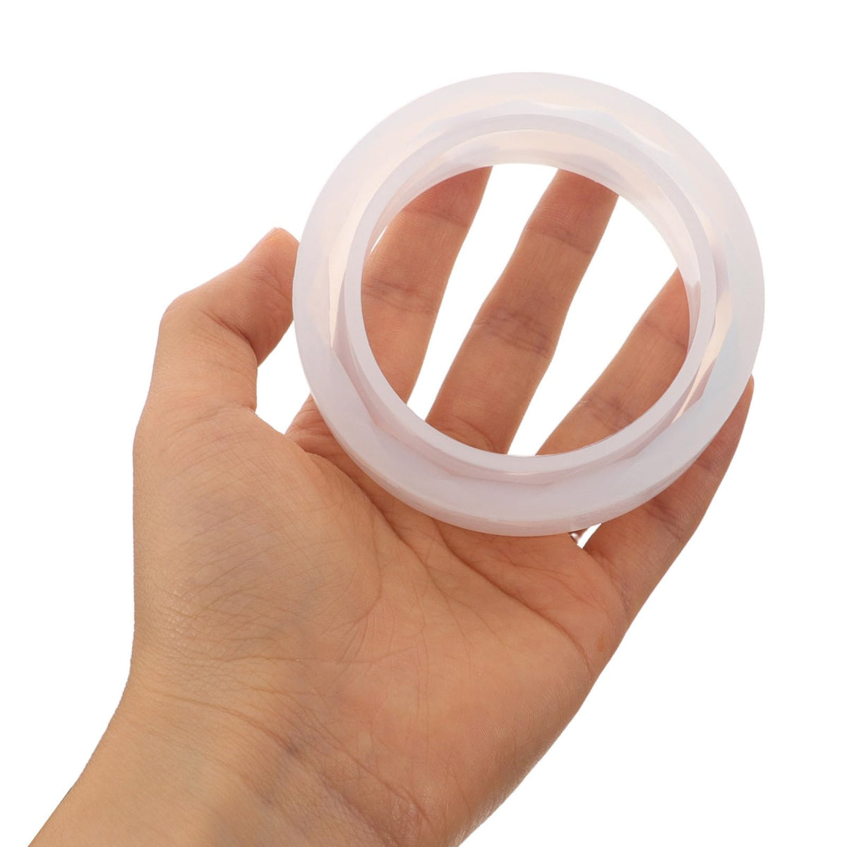 4 Pack White Silicone Bulb Aroma Diffuser Rings for Lamps