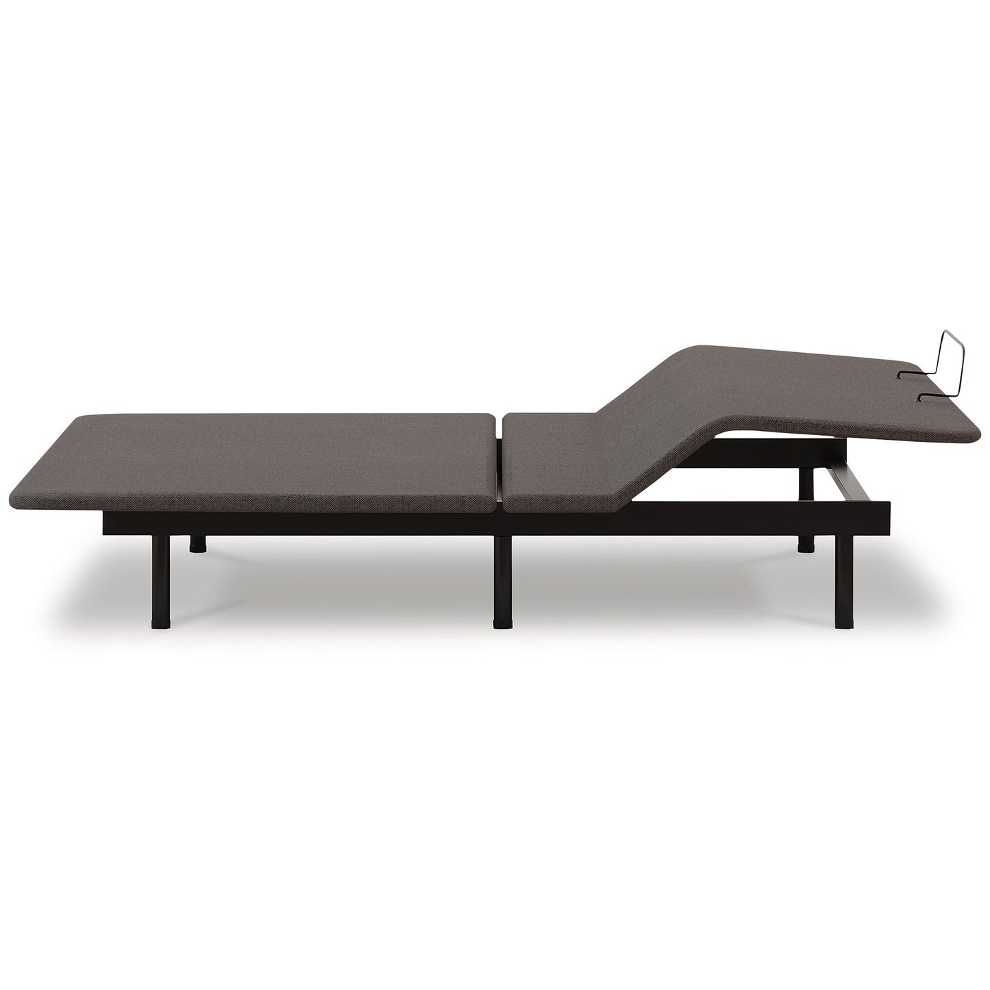 Signature Design by Ashley Head/Foot Model - Good Traditional California King Adjustable Head & Foot Base with USB Ports and Remote Control, Charcoal