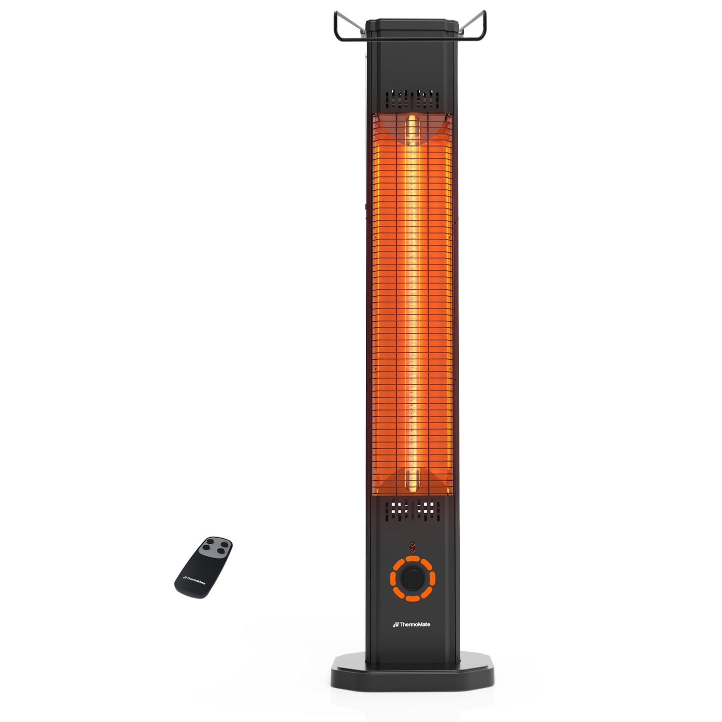 ThermoMate 1500W Electric Patio Heater, Black