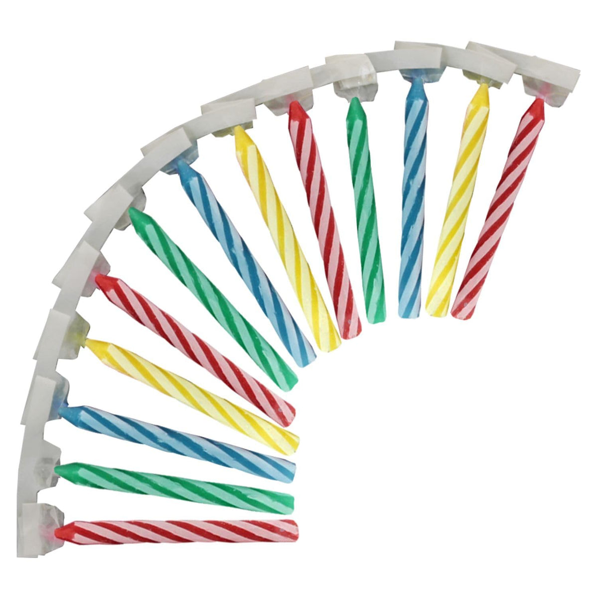 BEST PARTY EVER! Quick Light Chain Reaction Bithday Cake Candles, 48 Count