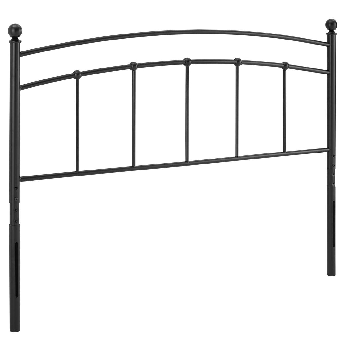 Modway Abigail Full Metal Headboard in Black