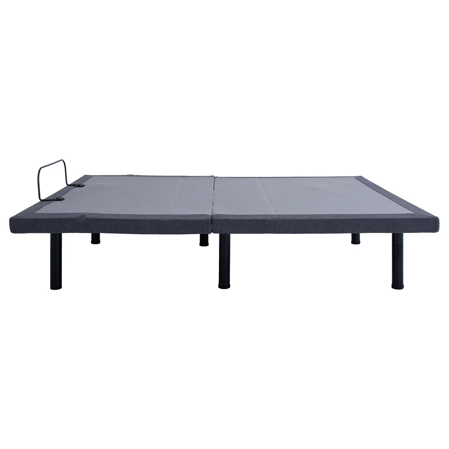 Coaster Home Furnishings Clara Contemporary California King Size Upholstered Adjustable Bed Base with Wireless Remote Height Adjustable Legs Easy Assembly Black 350131KW