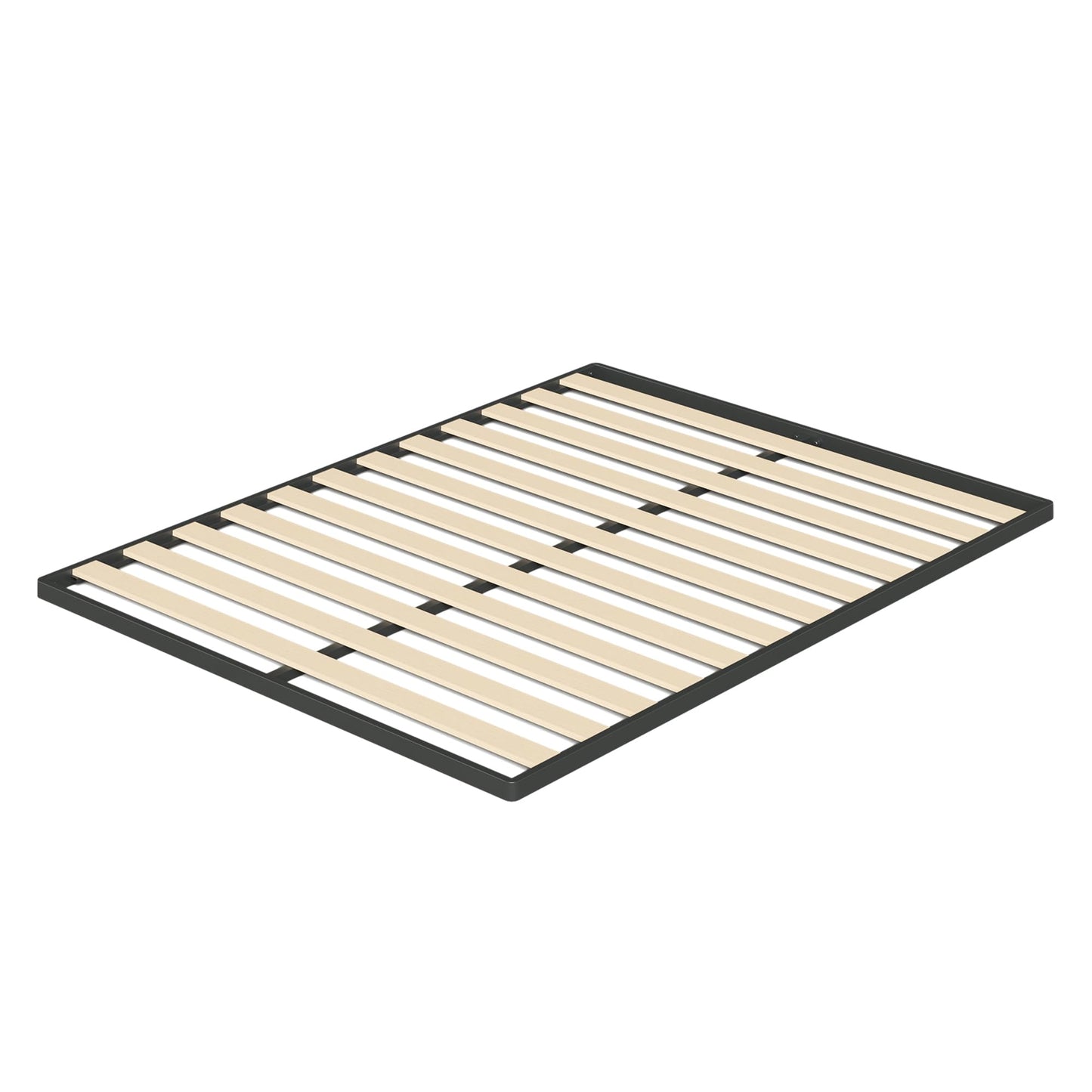 Zinus 1.6 Inch Deepak Easy Assembly Wood Slat Bunkie Board, Full