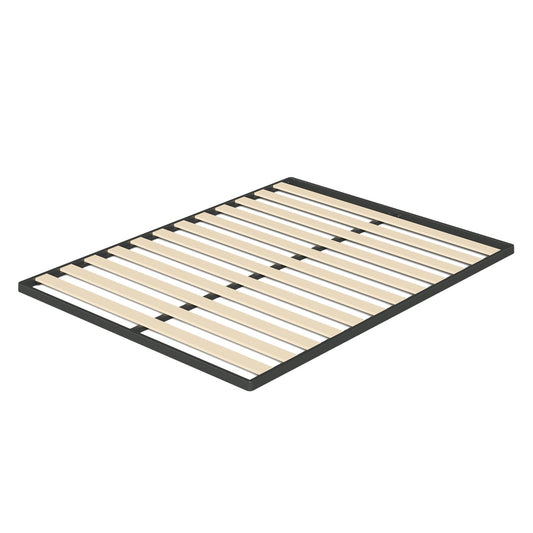 Zinus 1.6 Inch Deepak Easy Assembly Wood Slat Bunkie Board, Full