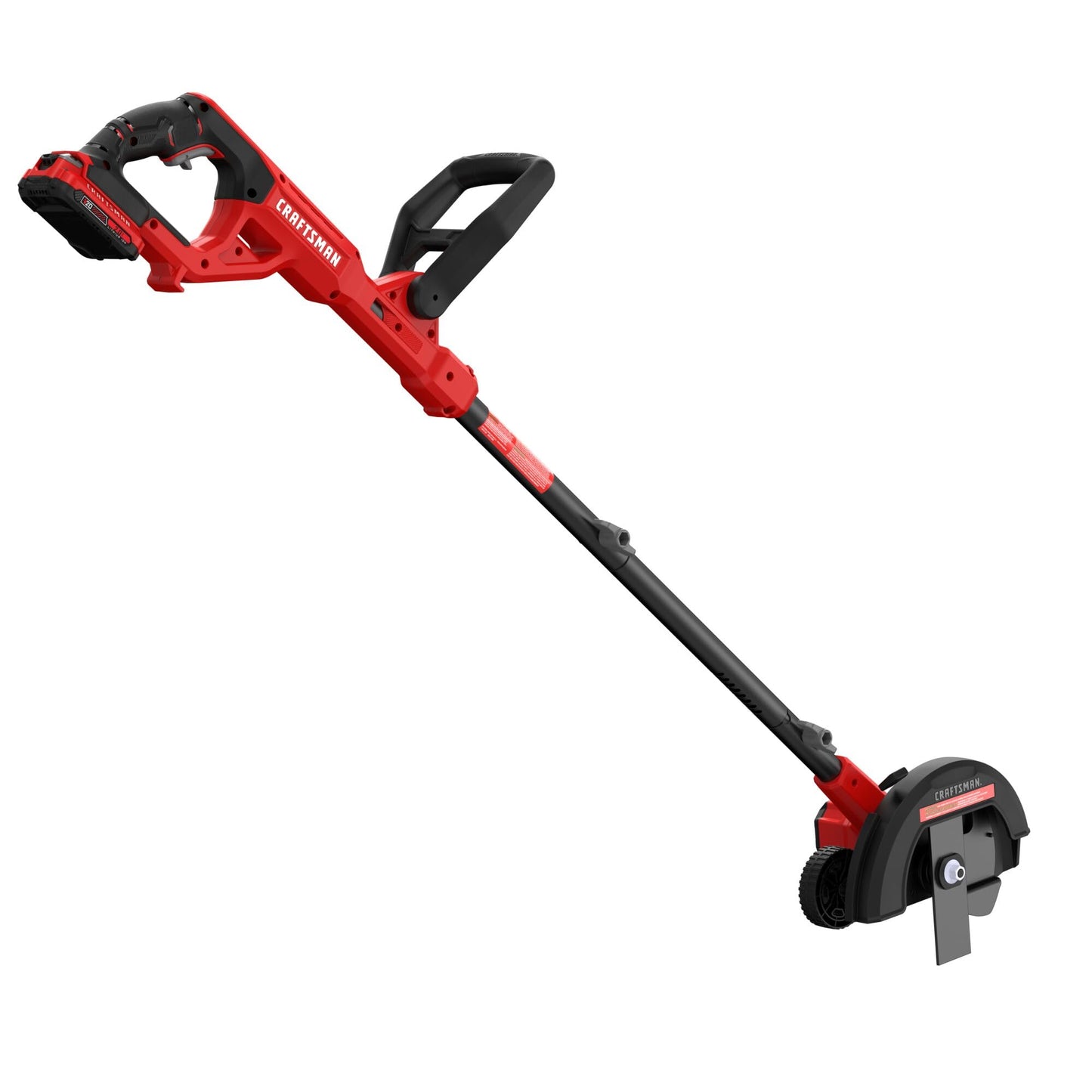 CRAFTSMAN Cordless Edger Lawn Tool, 20V MAX Battery, Charger and Blade Included, Lightweight Lawn Edger, 7.5 in Cutting Width, 1000 Ft of Edging per Charge (CMCED400D1)