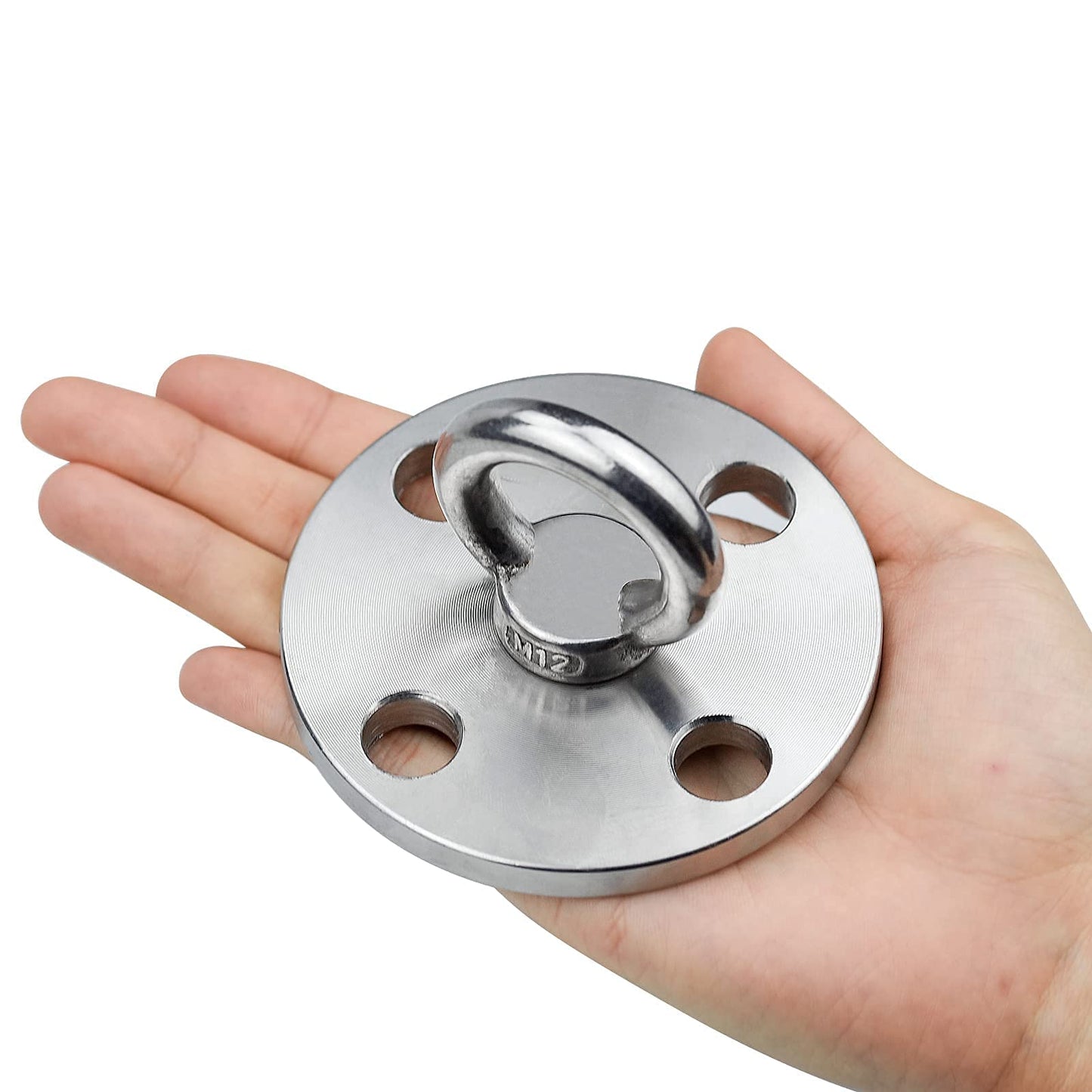 Heavy Duty Swing Hanger Hooks, Stainless Steel Swing Set Accessories 360° Swivel Wall Ceiling Mount Bracket with Screw Bearable 500kg for Yoga Hammock Chair Sandbag, Swing Sets