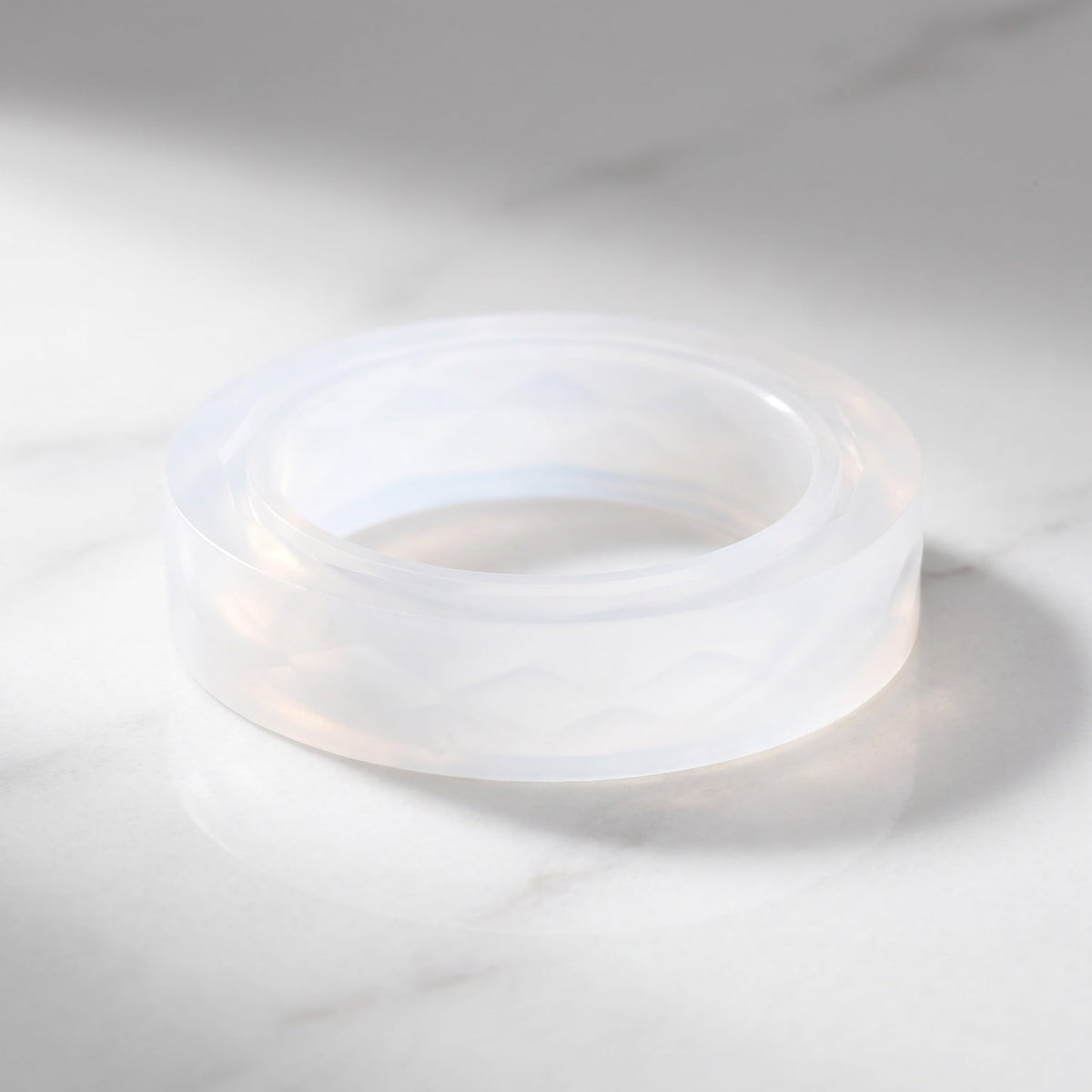 UKCOCO 4pcs Light Bulb Diffuser Ring 62mm, White Aroma Lamp Silicone Ring
