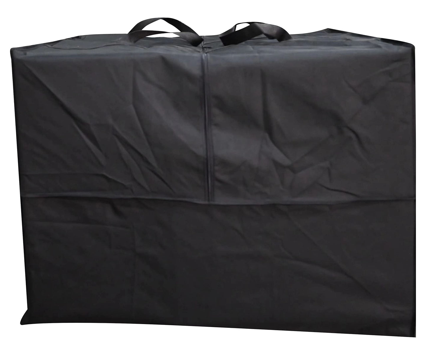 acoveritt Outdoor Square Cushion/Cover Storage Bag, Protective Zippered Storage Bags with Handles, 32''L x 32''W x 24''H Black