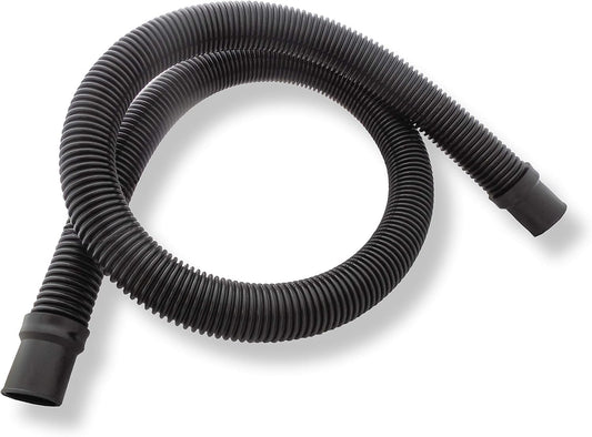 JED Pool Tools 60-345-06 Deluxe Filter Connecting Hose for Swimming Pool, 1-1/2-Inch by 6-Feet, Black