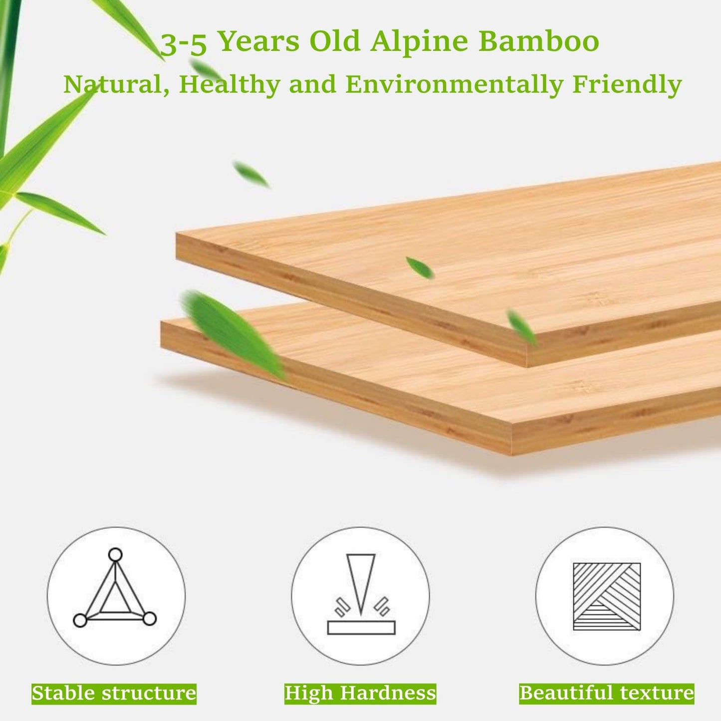 XZXWZX 5 Tier Foldable Shoe Rack, Bamboo Vertical Shoe Organizer Tall for Multifunctional Narrow Shoe Shelf for Entryway, Closet, Corner, Bedroom, Hallway(Natural)