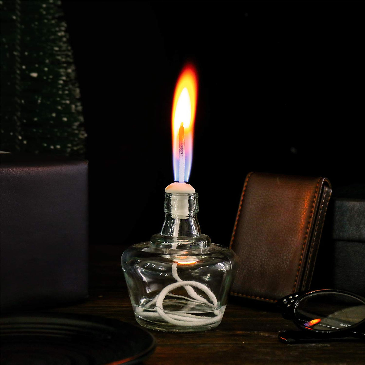 Nuanchu 29.5 Feet Oil Lamp Wicks, 0.1 Inch Cotton Round Replacement Wick
