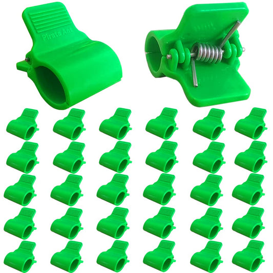 Greenhouse Clamps for 1/2 Inch PVC Pipe, Greenhouse Hoops,Support Frame, Grow Tunnel,Plant Support Garden Stakes.For Fixing Plant Cover, Garden Plastic Sheeting, Film Row Cover, Net.