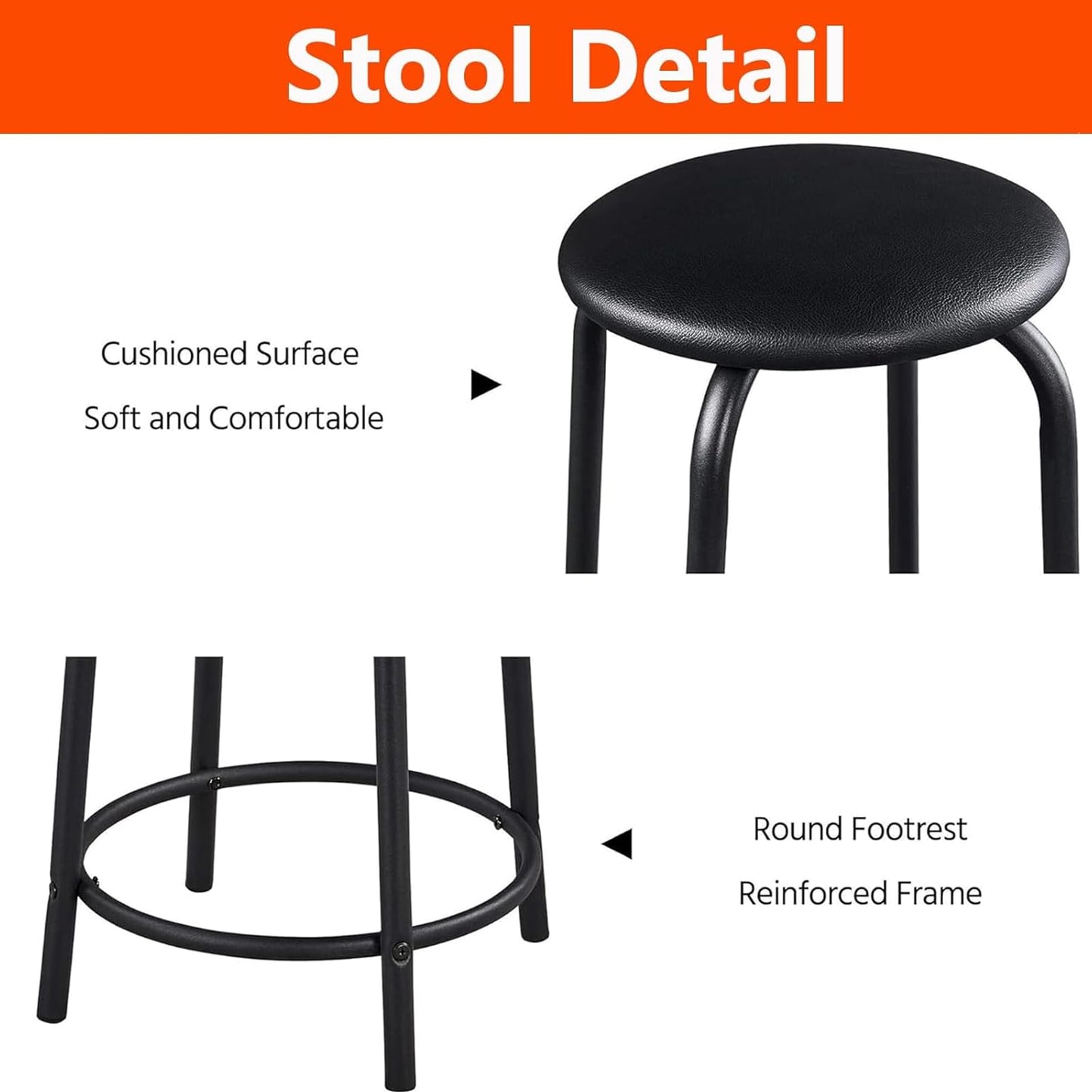 Drafting Table with Storage & Stool, Tempered Glass, 0-75° Lockable Angle, 27.16" to 35.82" Adjustable Height, 40.15" x 23.62'' Tabletop, 2 Drawers and Shelf, Tilted Writing Drawing Table, Black