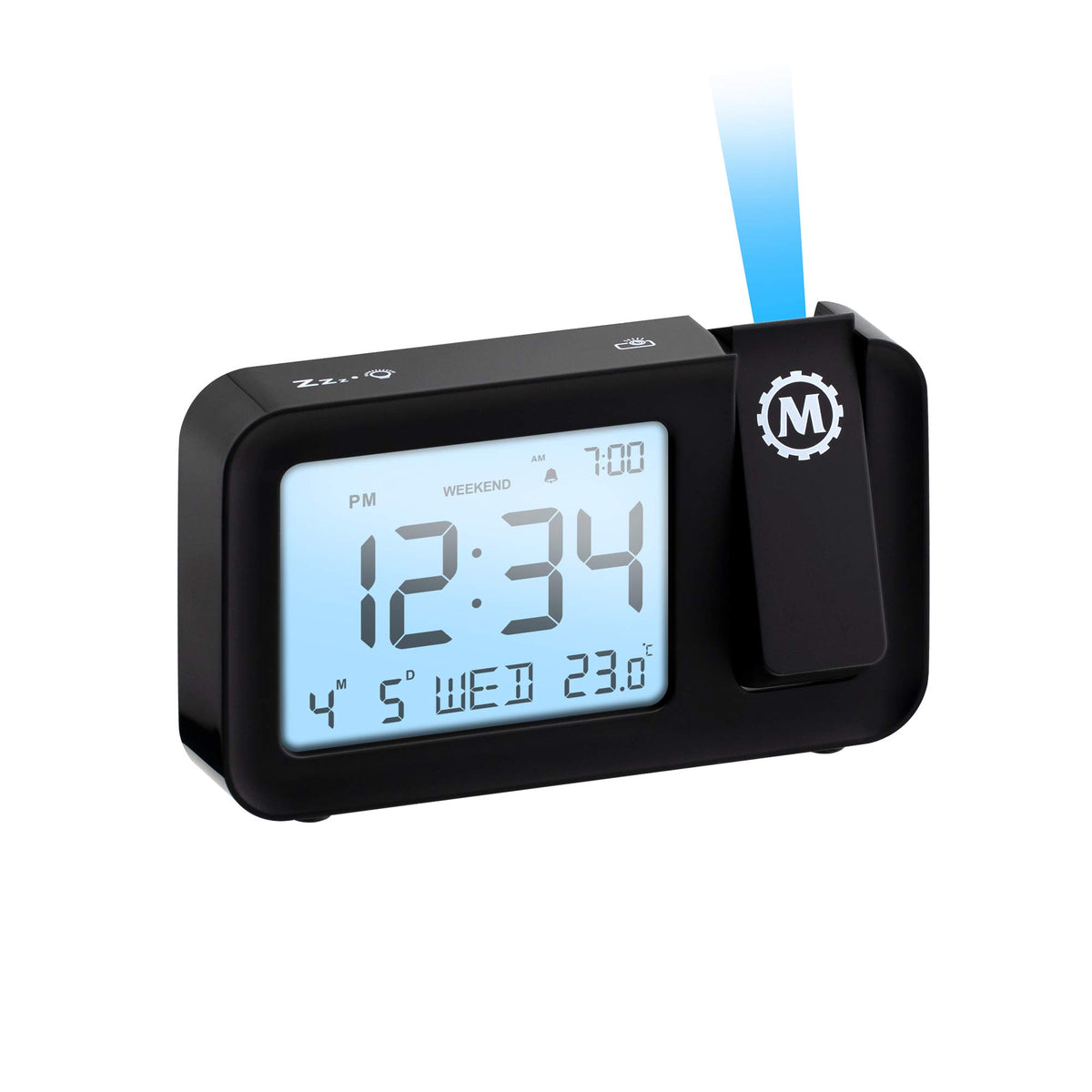 Backlit Large Display Projection Clock by Marathon Watch Company