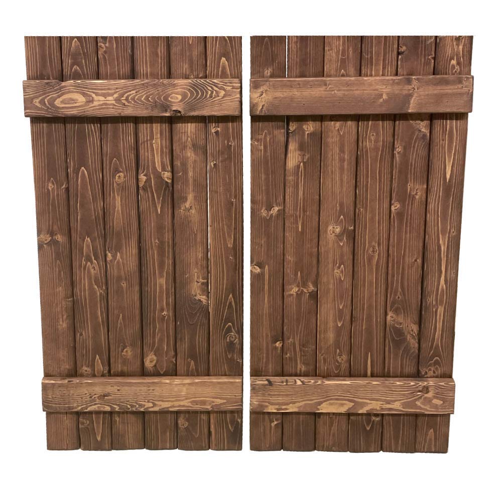 Rustic Farmhouse Decorative Shutters