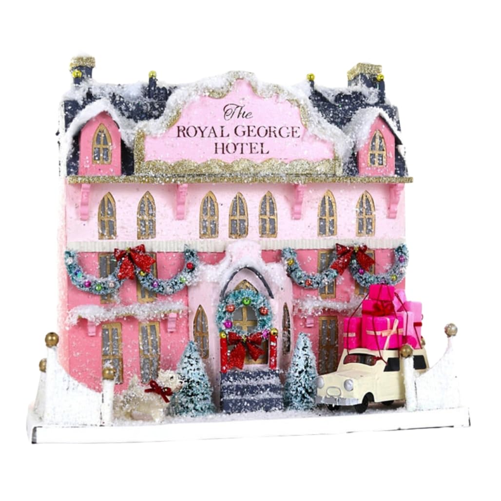 Cody Foster & Co The Royal George Hotel Christmas Village Building HOU-390