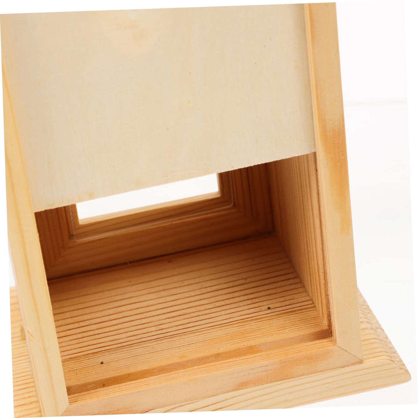 BESPORTBLE Cat Cremation Ashes Memorial Urn Wooden Pet Ash Container Photo Frame Portable Design for Remembrance and Healing