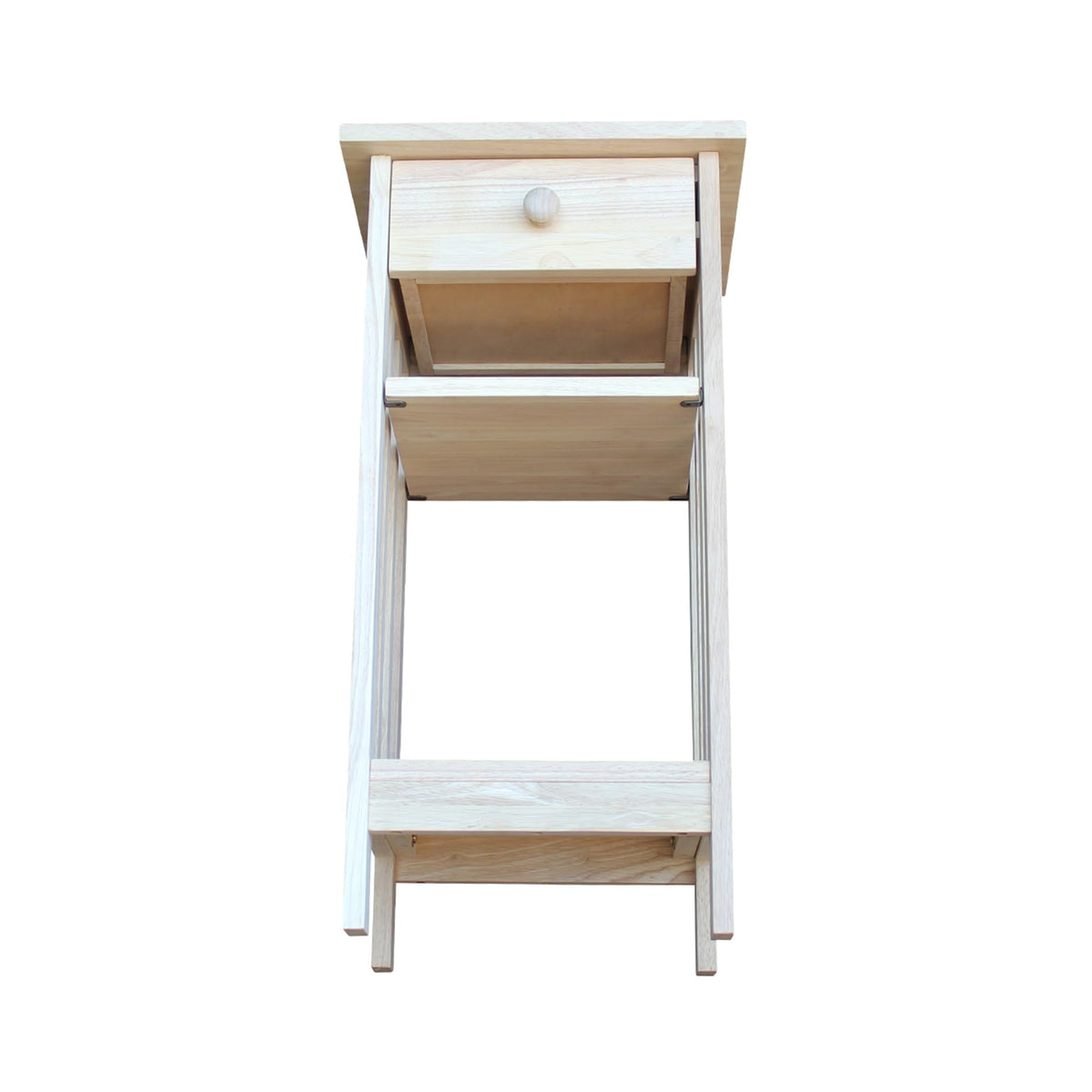 International Concepts Unfinished Mission Telephone Stand