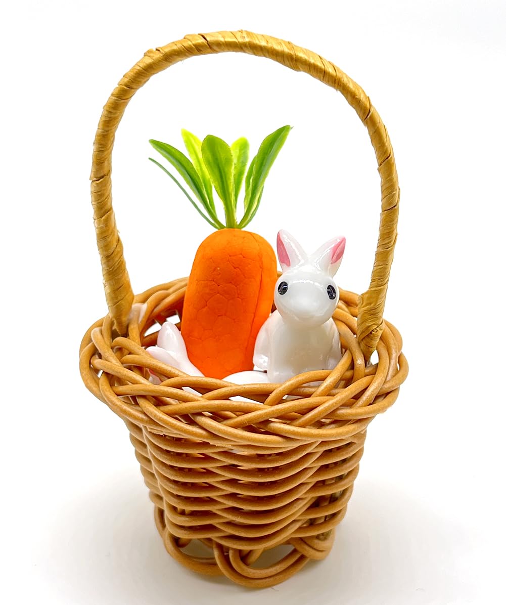 Art&Beauty 24pcs Artificial Carrots Mini Simulation Carrots Realistic Fake Carrot Lifelike Simulation Vegetables for Home Farm Party Table DIY Crafts Decorations