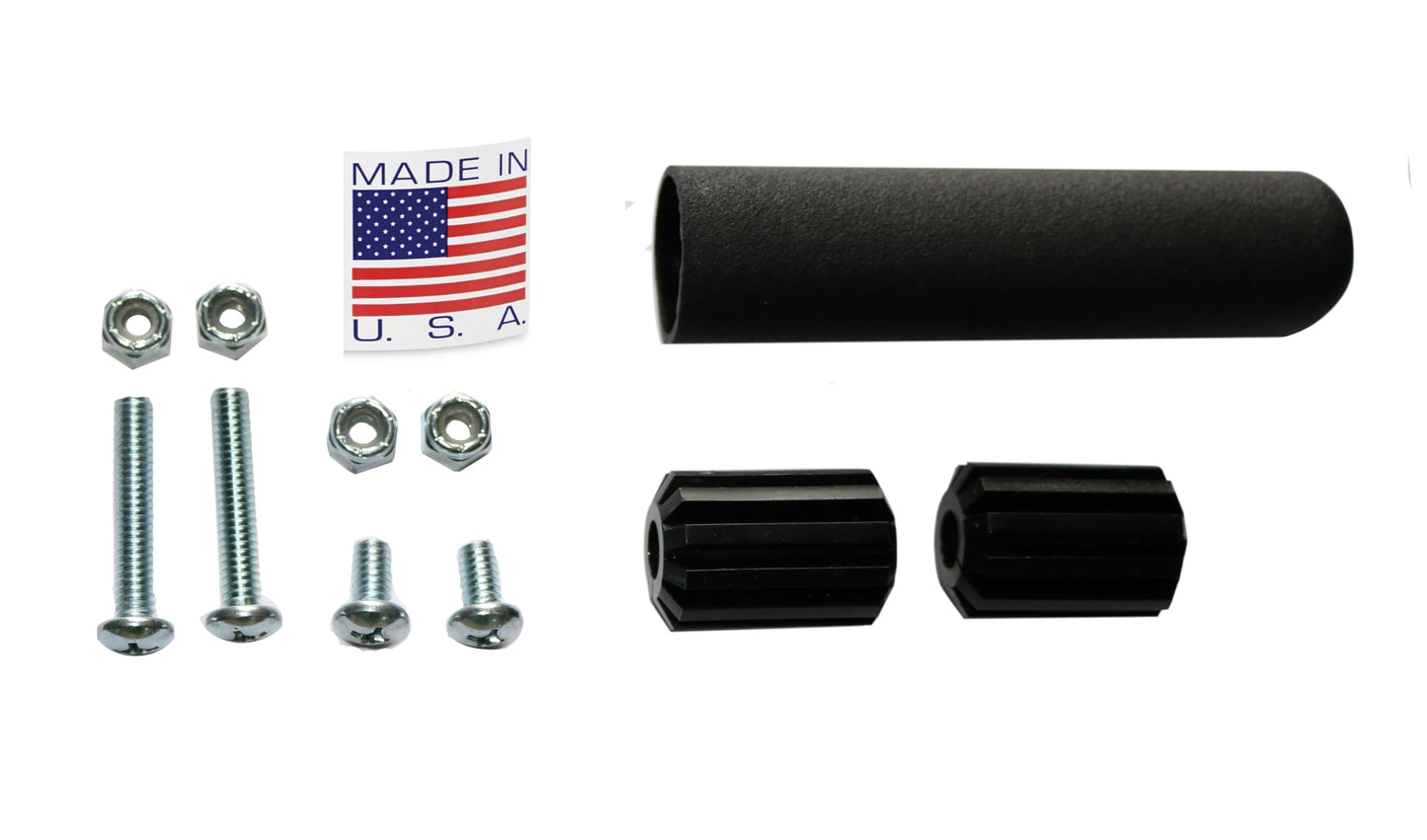 USA-Made Snow Roof Rake with Shingle Saver Rollers (20 Foot)