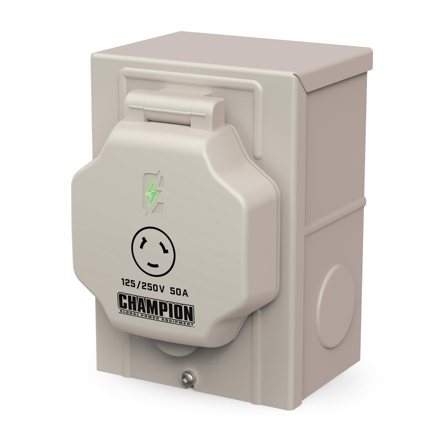 Champion Power Equipment 50A 125/250V Power Inlet Box