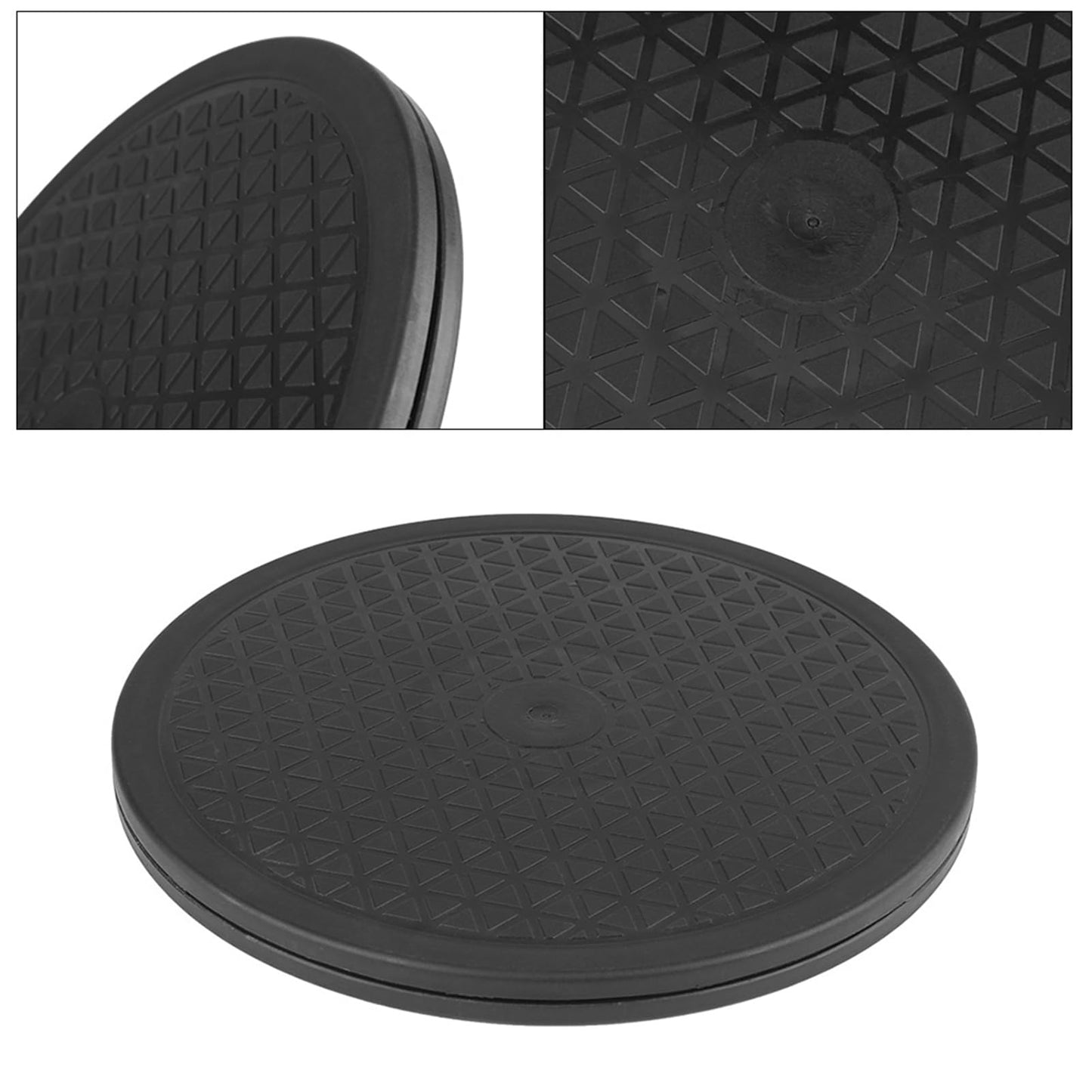 Vistreck 10" Rotating Platform Turntable - 360° Base for TV, Monitor, Speakers - 220 Lb Acity