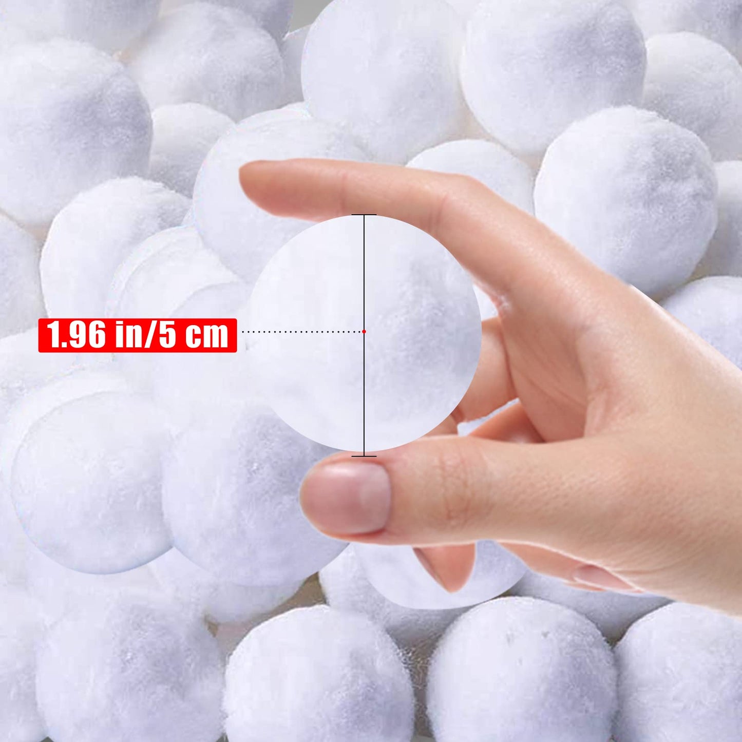 SETHVILL 3.1 lbs Pool Filter Balls for Sand Filter, Eco-Friendly Reusable Pool Fiber Filter Balls Replace Pool Filter Sand, Pool Filter Media Balls for Swimming Pool (Equals 100 lbs Pool Filter Sand)