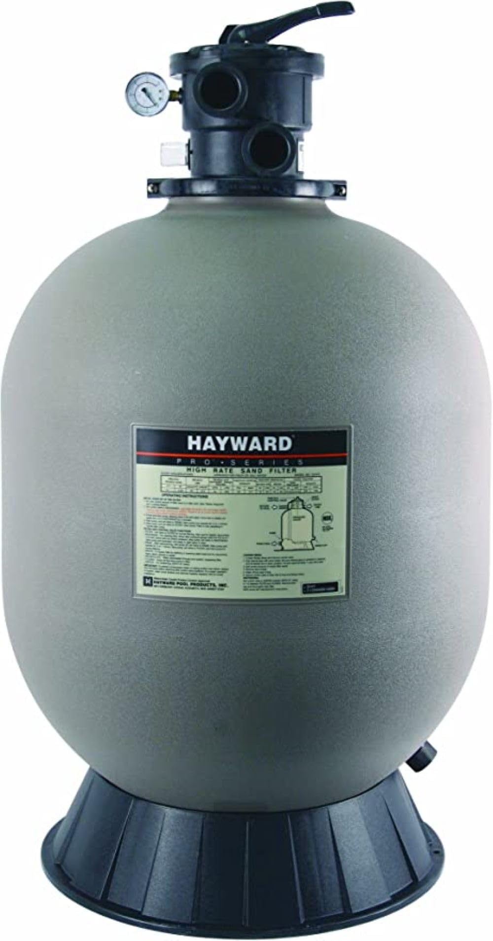 Hayward W3S270T ProSeries Sand Filter for Pool Use - 27 Inch Top-Mount