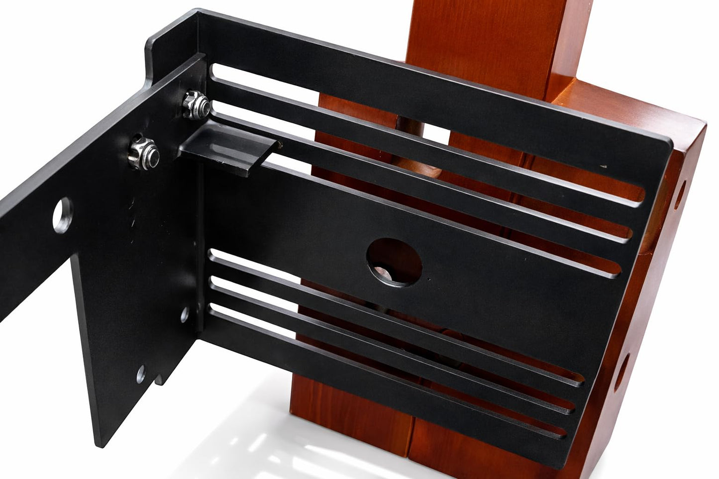 Tech Team #928 Extra-Long Universal Footboard/Headboard Extension Bracket Kit – Heavy-Duty Steel, Oversized Mounting Plates for King/Queen/Full Metal Bed Frames