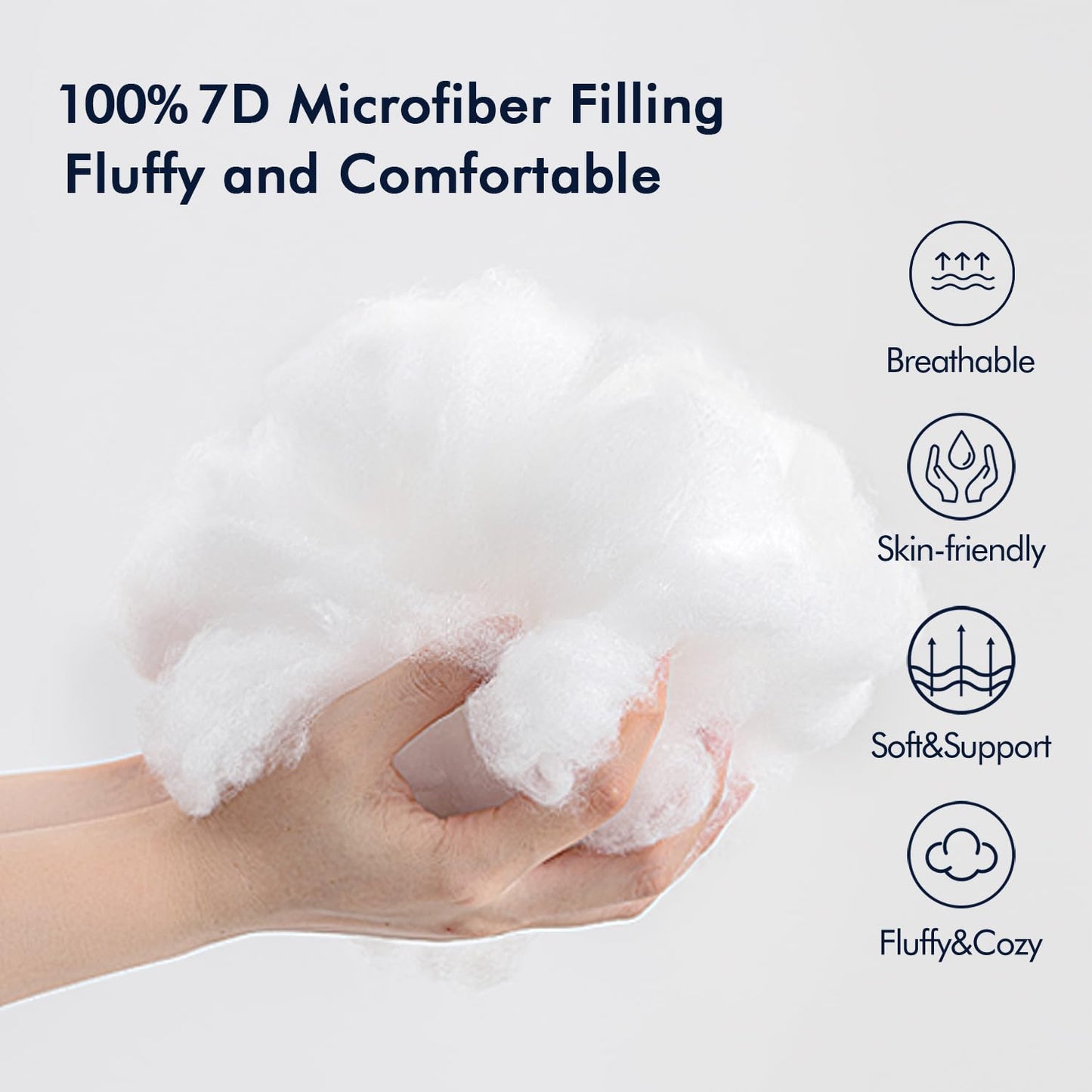 MIULEE Pack of 2 12x20 Outdoor Pillow Inserts, Outdoor Throw Pillows Water-Resistant Decorative Premium Lumbar Pillow Stuffer Sham for Porch Swing Couch Sofa Cushion Patio Furniture